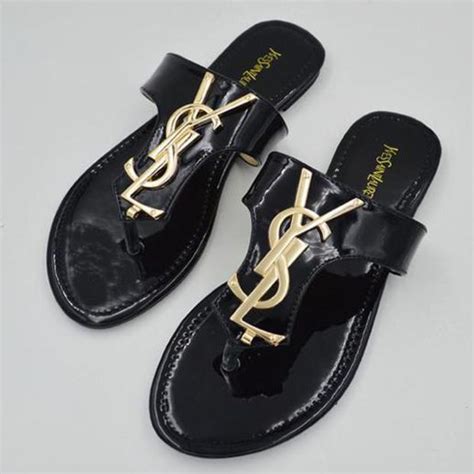 slippers yves saint laurent|yves Saint Laurent women's shoes.